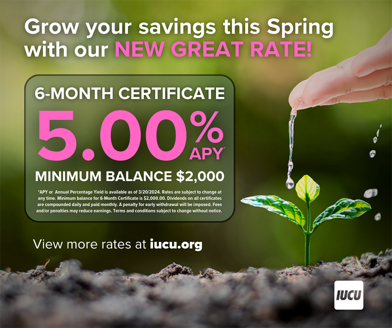 Photo of IUCU 6-Month Certificate Offer